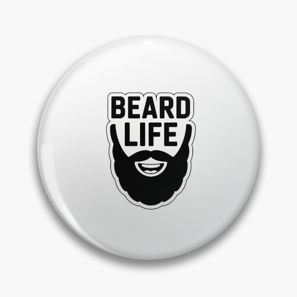 Item preview, Playful Beard with Happy Face & Quote designed and sold by NiftyWrx.
