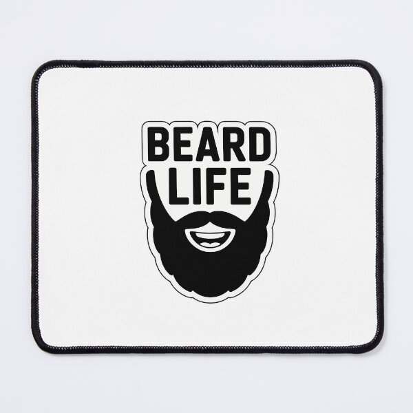 Item preview, Playful Beard with Happy Face & Quote designed and sold by NiftyWrx.
