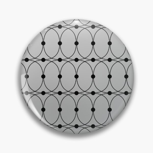 Item preview, Silver & black curve designed and sold by Mint + Midnight.
