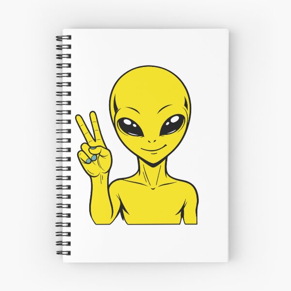 Item preview, ZORGO Alien Peace Sign – Funny Space Alien Peace Gesture Sticker designed and sold by The-Visitors.