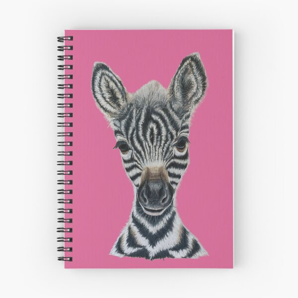 Item preview, Baby zebra drawn in colored pencil designed and sold by BirdsandMoreArt.