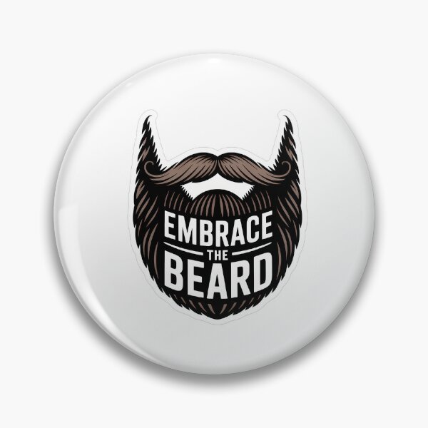Item preview, Minimalist Beard Quote Art designed and sold by NiftyWrx.