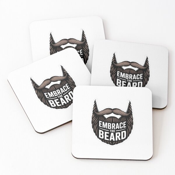 Item preview, Minimalist Beard Quote Art designed and sold by NiftyWrx.