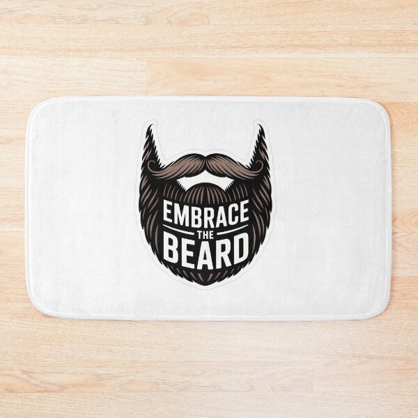 Item preview, Minimalist Beard Quote Art designed and sold by NiftyWrx.