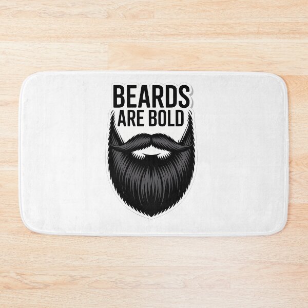 Item preview, Bold Beards Quote Design designed and sold by NiftyWrx.