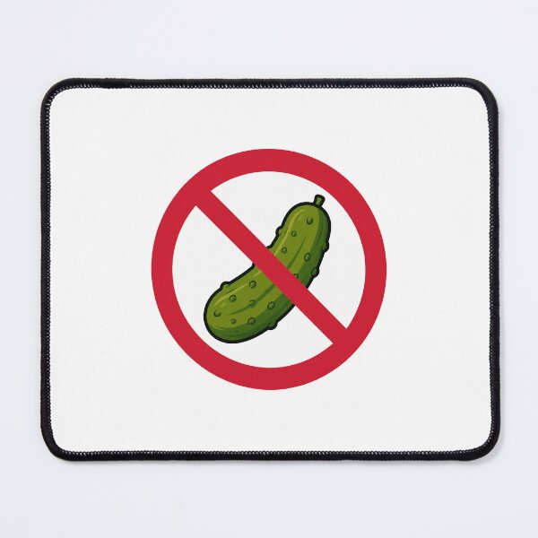 Item preview, No Pickle Funny Pickle Lover Anti Pickle Design designed and sold by MonkiFlipp.