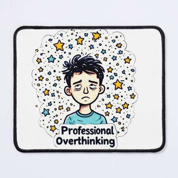Item preview, Professional overthinking designed and sold by VelvetDoods.
