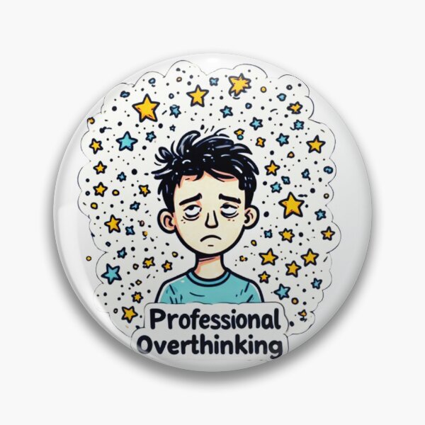 Item preview, Professional overthinking designed and sold by VelvetDoods.