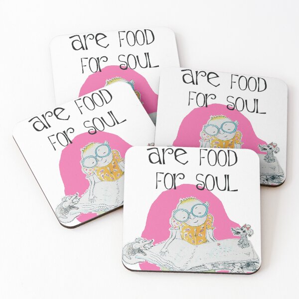 Item preview, Books Are Food For Soul - Little Boy and Mice (Original Design by ACCI) designed and sold by VanyssaGraphics.