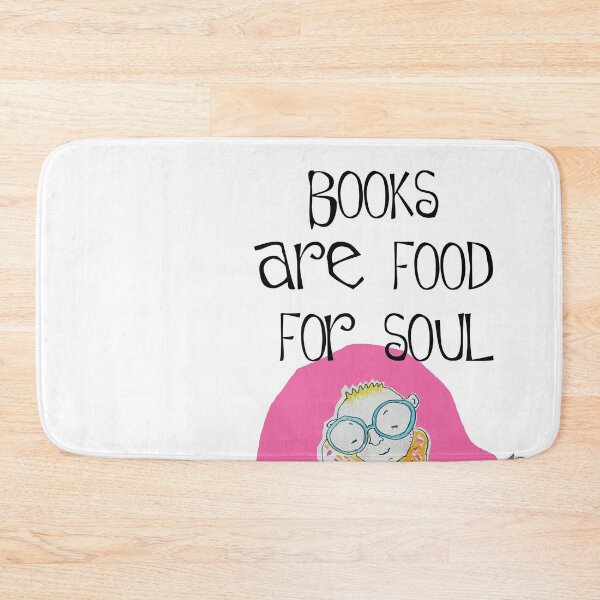 Item preview, Books Are Food For Soul - Little Boy and Mice (Original Design by ACCI) designed and sold by VanyssaGraphics.