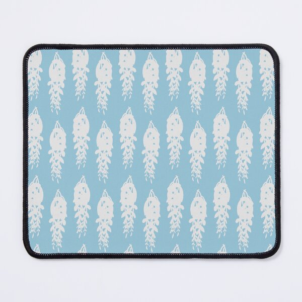 Item preview, Eucalyptus Silhouette Print - Island Wave Blue designed and sold by Daniel Bevis Design.