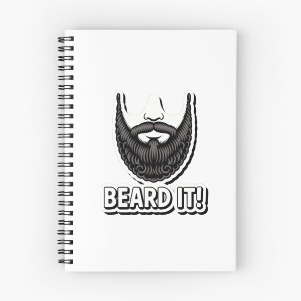 Item preview, Playful Beard Aesthetic with 'Beard it!' Quote designed and sold by NiftyWrx.
