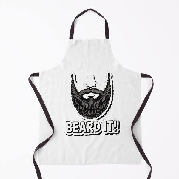 Item preview, Playful Beard Aesthetic with 'Beard it!' Quote designed and sold by NiftyWrx.