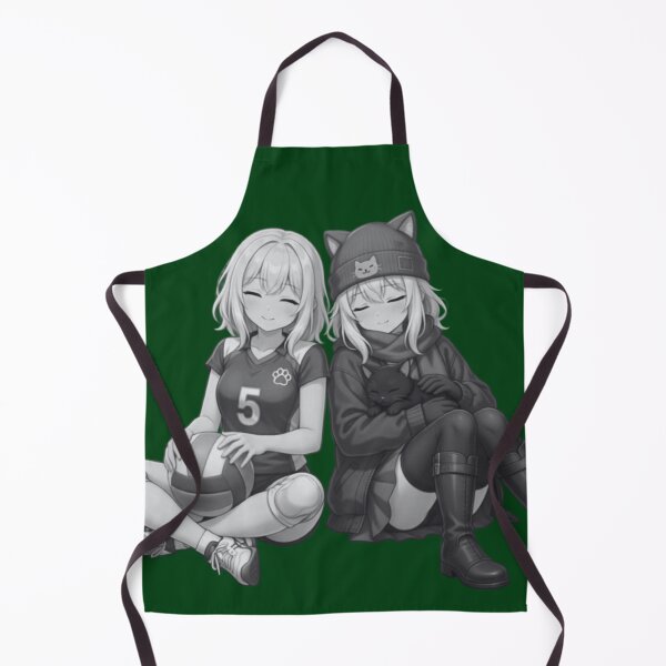 Item preview, Slipstream Twins – Naru & Rario / No‑Background Edition スリップストリーム双子 – ナル & ラリオ(背景なしバージョン) designed and sold by dragon580 // Waaa… the killer shark ran away.