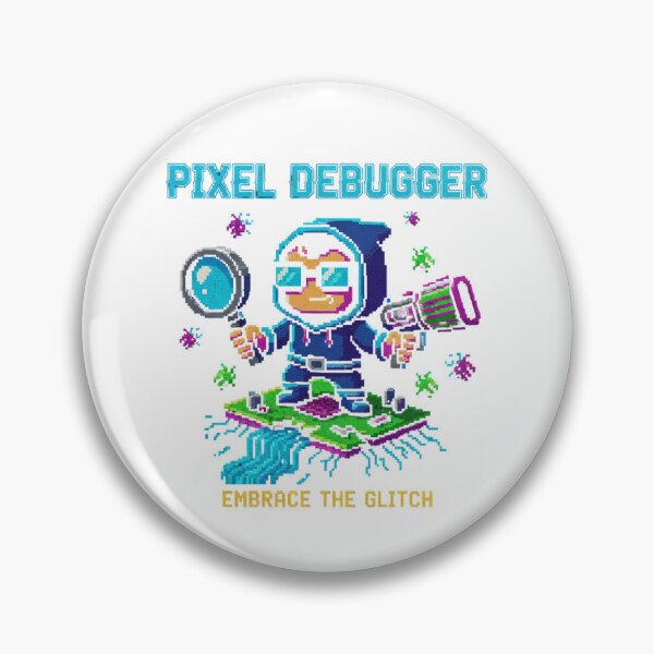 Item preview, Pixel Debugger Shirt designed and sold by Hanno0.