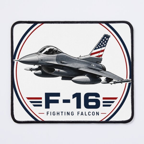 Item preview, F-16 Fighting Falcon Fighter Jet | Patriotic American Military Aviation Emblem T-Shirt Design designed and sold by Diesel outlaw .