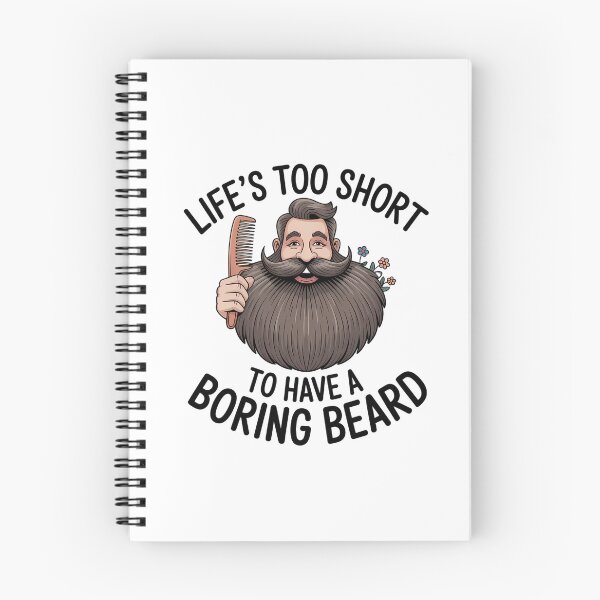 Item preview, Beard Enthusiast with Whimsical Beard designed and sold by NiftyWrx.