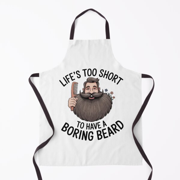 Item preview, Beard Enthusiast with Whimsical Beard designed and sold by NiftyWrx.