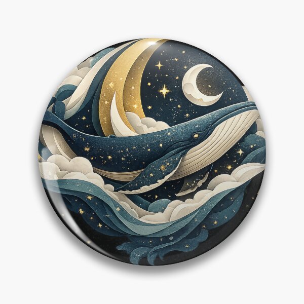 Item preview, Moon Whale | Celestial Paper Cut Art designed and sold by rigelcreation.