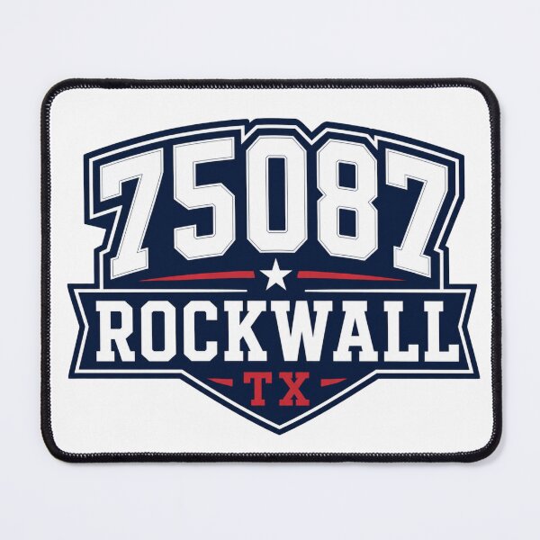 Item preview, Zip 75087 Rockwall TX Varsity Badge designed and sold by synthoso.