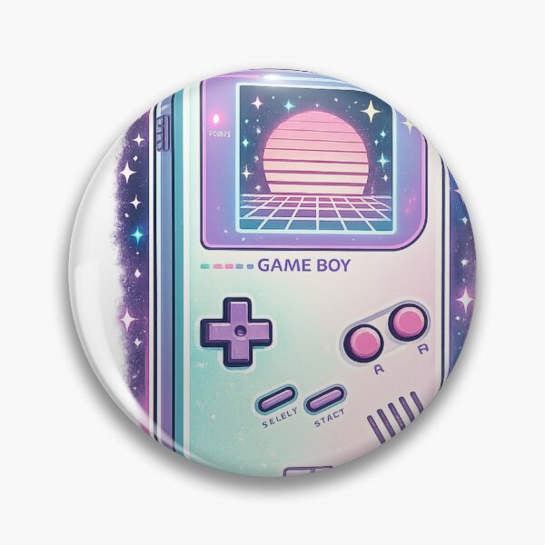 Item preview, Game Boy Vaporwave Retro Handheld - Nostalgic Gaming designed and sold by irfanshikh.