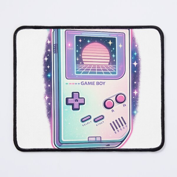Item preview, Game Boy Vaporwave Retro Handheld - Nostalgic Gaming designed and sold by irfanshikh.