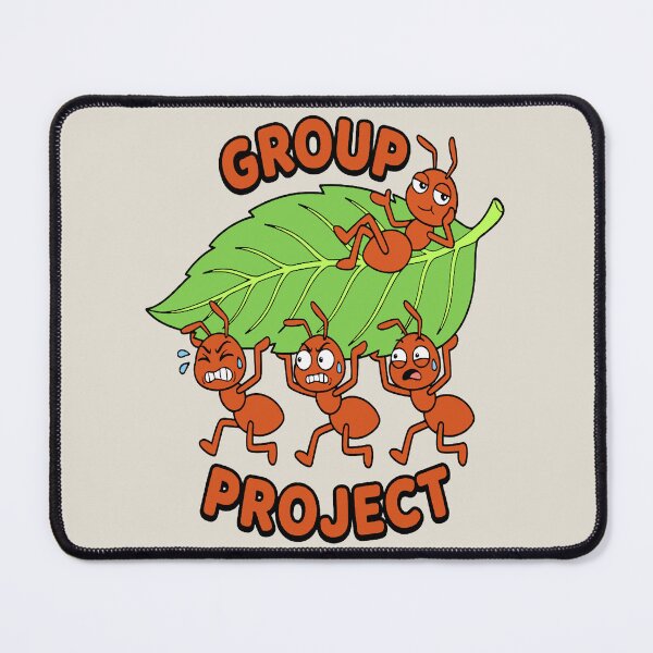 Item preview, Group Project - Hardworking Ants and Hardly Working Ant designed and sold by Regal Rev.