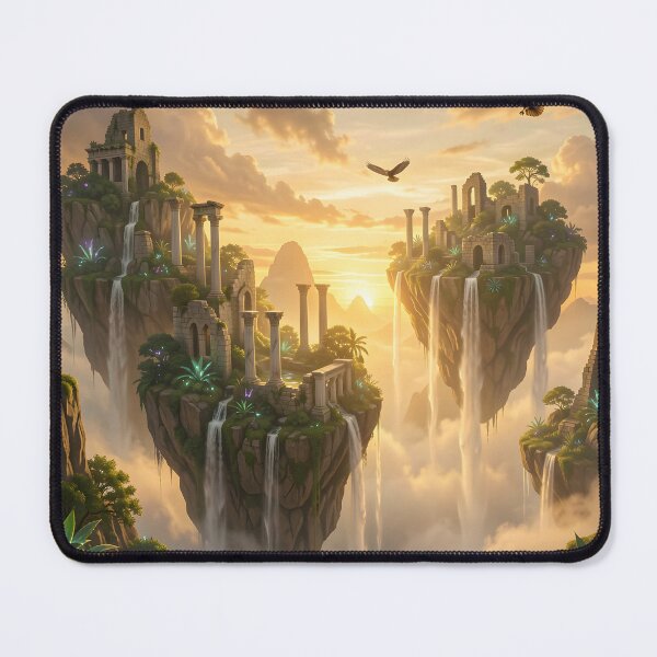 Item preview, Golden Isles – Sunset Fantasy Art designed and sold by LittleBigGifts.