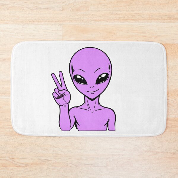 Item preview, ZORGO Alien Peace Sign – Funny Space Alien Peace Gesture Sticker designed and sold by The-Visitors.