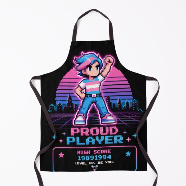 Item preview, Pixel Art Player 1 Proud Gamer Neon - Retro Gaming designed and sold by irfanshikh.