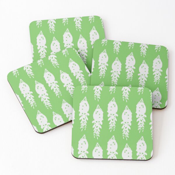 Item preview, Eucalyptus Silhouette Print - Bright Palm Green designed and sold by Daniel Bevis Design.