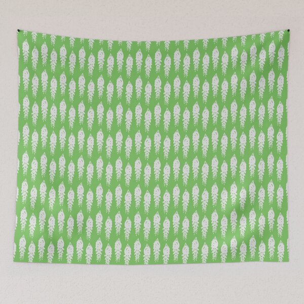 Item preview, Eucalyptus Silhouette Print - Bright Palm Green designed and sold by Daniel Bevis Design.