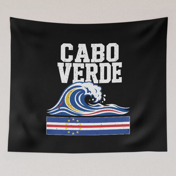 Item preview, Cabo Verde Atlantic Ocean Wave Island Heritage designed and sold by crouchingpixel.