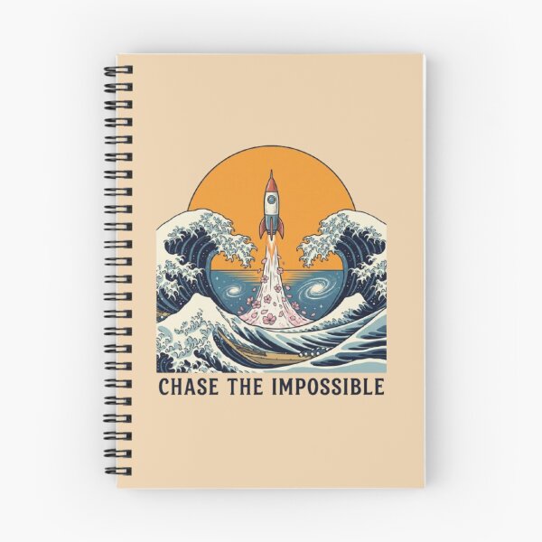 Item preview, Chase the Impossible – Rocket Wave Japanese Fusion Art designed and sold by Dogandesighn.