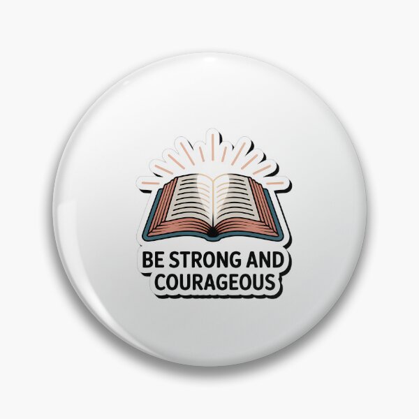 Item preview, Bible Verse: Be Strong and Courageous designed and sold by NiftyWrx.