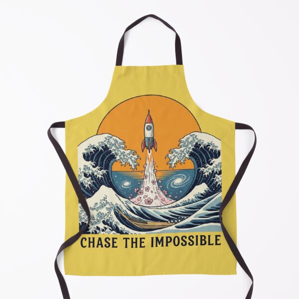 Item preview, Chase the Impossible – Rocket Wave Japanese Fusion Art designed and sold by Dogandesighn.