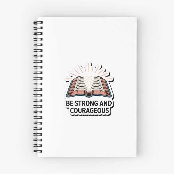 Item preview, Bible Verse: Be Strong and Courageous designed and sold by NiftyWrx.