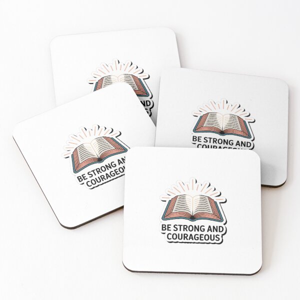 Item preview, Bible Verse: Be Strong and Courageous designed and sold by NiftyWrx.