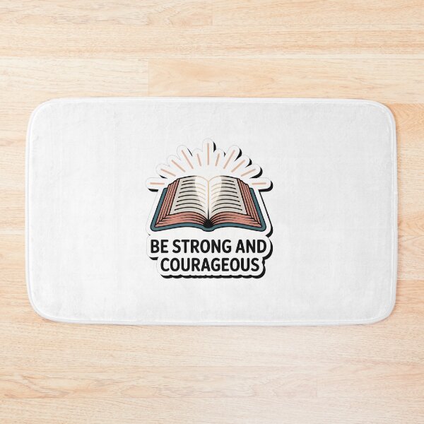 Item preview, Bible Verse: Be Strong and Courageous designed and sold by NiftyWrx.