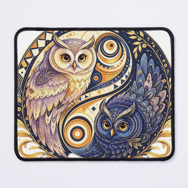 Item preview, Yin Yang - owl designed and sold by P Bernardo | Art Shop.