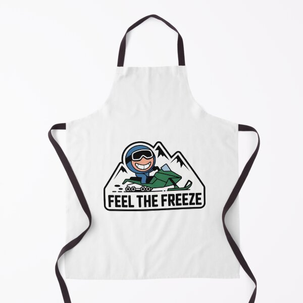 Item preview, Snowmobiling Adventure with 'Feel the Freeze' Text designed and sold by NiftyWrx.