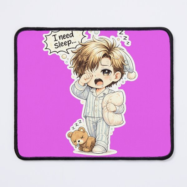 Item preview, I need sleep cute chibi boy designed and sold by NEKOAME-Japan.