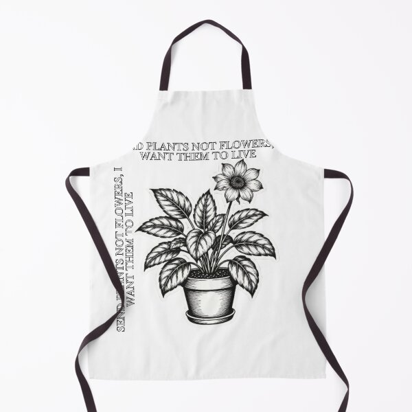 Item preview, Send Plants Not Flowers Funny Quote designed and sold by SKSSTYLe.