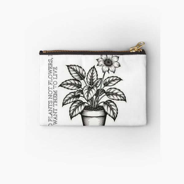 Item preview, Send Plants Not Flowers Funny Quote designed and sold by SKSSTYLe.