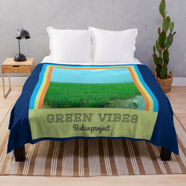 Item preview, Green Vibes Minimalist Field designed and sold by CressidaWorldz.