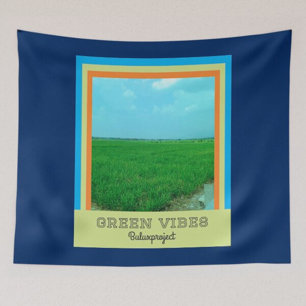 Item preview, Green Vibes Minimalist Field designed and sold by CressidaWorldz.
