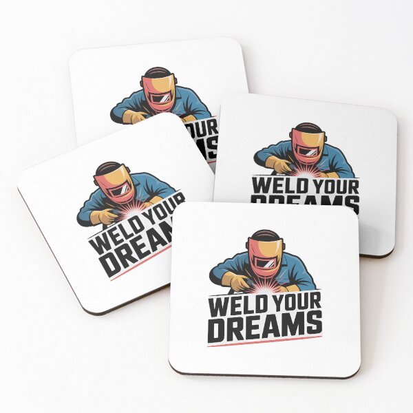 Item preview, Weld Your Dreams Welder Illustration designed and sold by NiftyWrx.