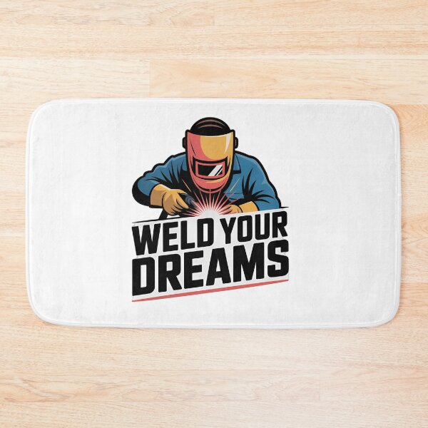 Item preview, Weld Your Dreams Welder Illustration designed and sold by NiftyWrx.