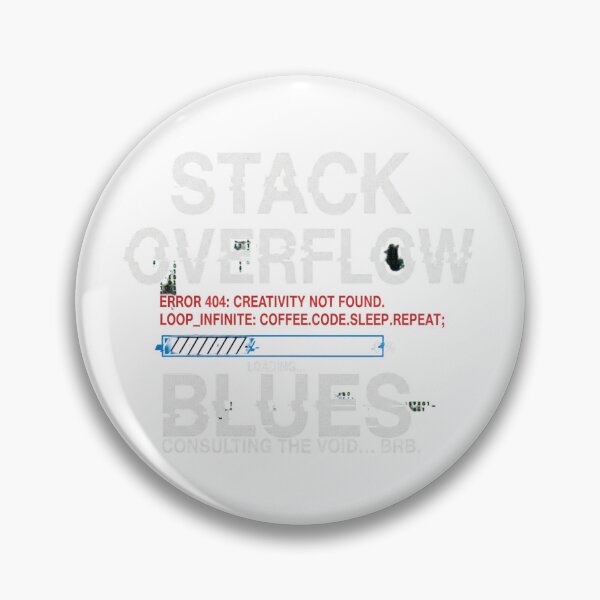 Item preview, Stack Overflow Blues Tee designed and sold by Hanno0.