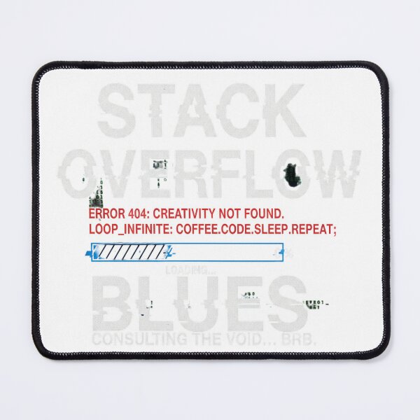 Item preview, Stack Overflow Blues Tee designed and sold by Hanno0.